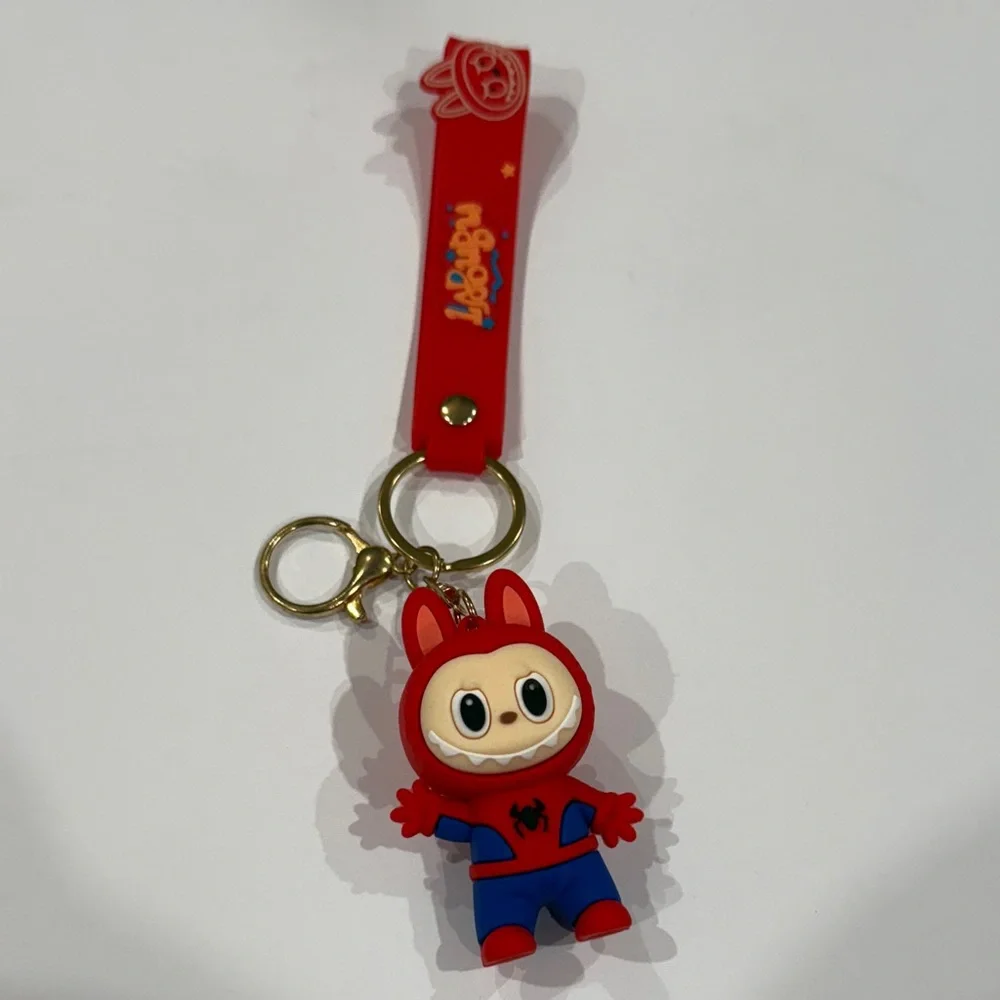 Spider-Man Labubu Toy Keychain( Exclusive)